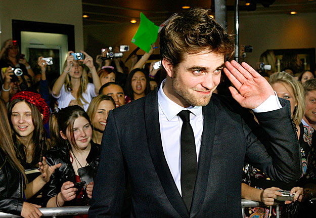 Robert Pattinson, a Twilight-vámpírfilmek sztárja