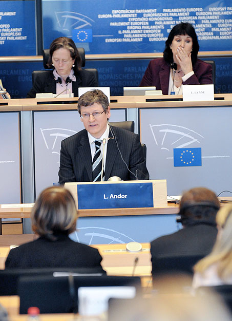 Andor László az EP foglalkoztatás- és szociálpolitikai szakbizottságában