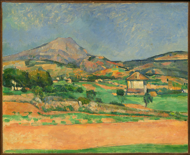 Paul Cézanne: Síkság a Sainte-Victoire hegy mellett (1878–1879)