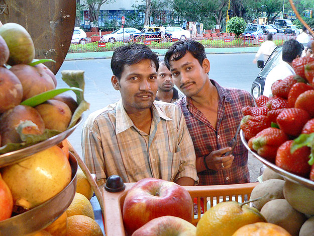 A mumbai utcán