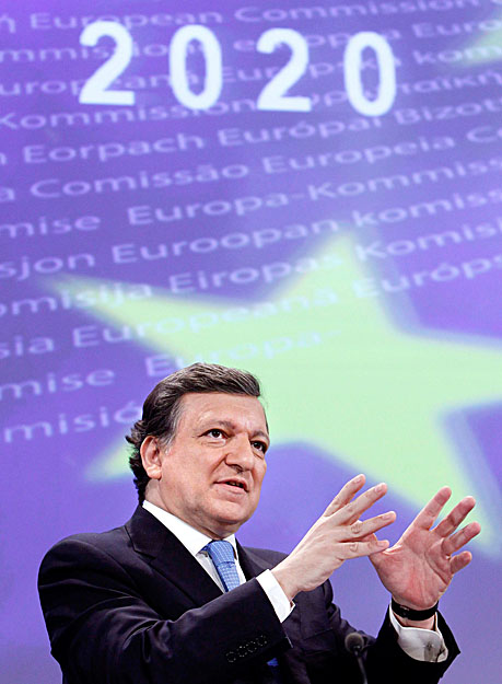 José Manuel Barroso a tegnapi tájékoztatón
