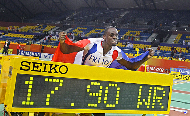 Teddy Tamgho, francia világcsúcs