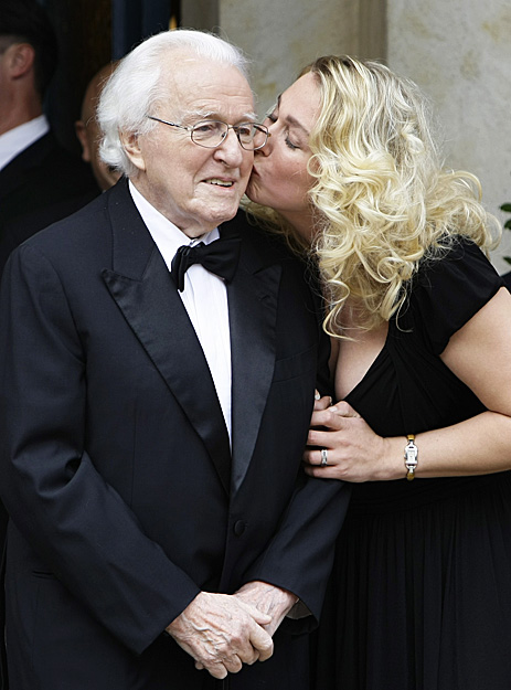 Wolfgang Wagner lányával, Katharinával 2008 júliusában