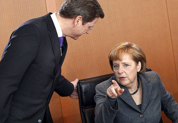 Angela Merkel megmakacsolta magát