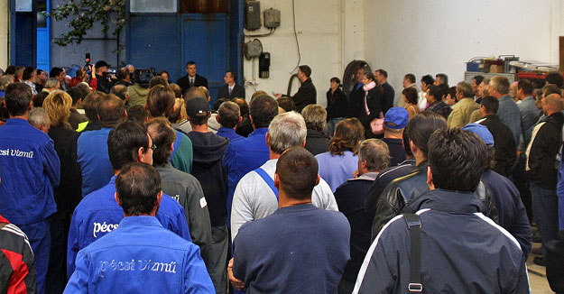 Munkásgyűlés 2009. október 12-én