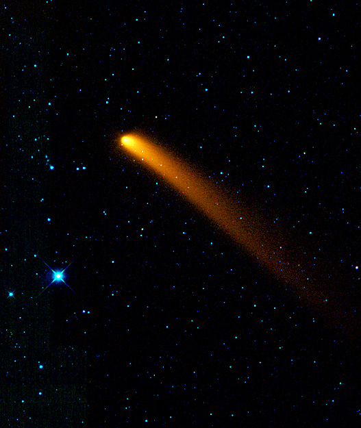 Az üstökösök a feltételezések szerint a Naprendszer fagyos 