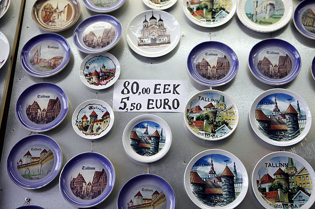 Már euróban is kiírják az árakat Tallinnban