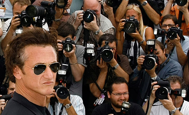 Sean Penn 2008-ban a Cannes-i Filmfesztivál zsűrielnökeként