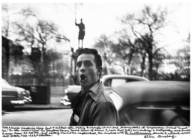 Kerouac a Keleti 7. utcán sétál, 1953-ban