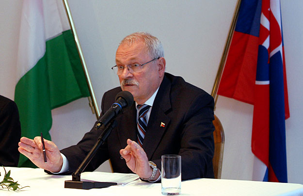 Ivan Gasparovic szlovák köztársasági elnök