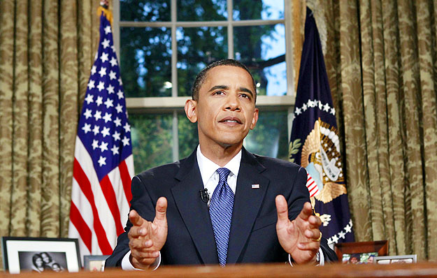 Obama főműsoridőben beszélt az Ovális Irodából