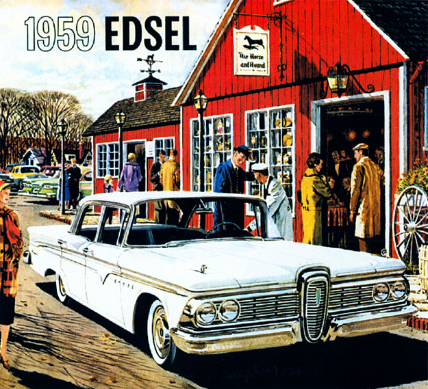 Minden idők legnagyobb és legdrágább bukása volt az Edsel, melyet Henry Ford fiatalon elhunyt fiáról neveztek el