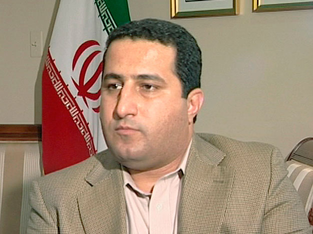 A man identifying himself as Shahram Amiri, an Iranian nuclear scientist who vanished more than a year ago, speaks in this video grab released July 13, 2010, at the Iranian interests section of the Pakistani embassy in Washington. Amiri, who went mis