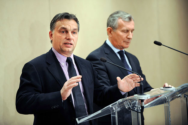 Orbán Viktor és Járai Zsigmond