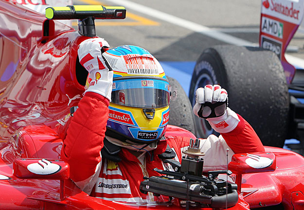 Köszönöm, Massa! Alonso ünnepe a célban
