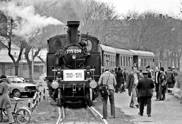 Az utolsó vonat a Cegléd–Hantháza vonalon, 1978 márciusában