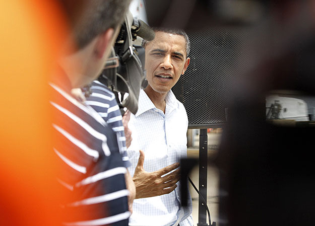 Barack Obama a Mexikói-öbölben