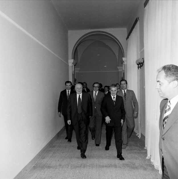 Kádár és Ceaucescu Nagyváradon