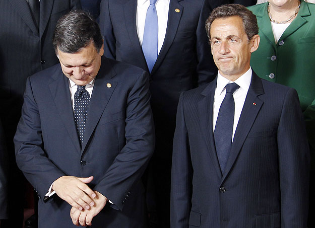 Szent a béke? Barroso bizottsági elnök és Sarkozy francia államfő állítólag összeszólalkozott a csúcson