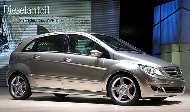 Mercedes-Benz B osztály - vonzza a befektetőket 