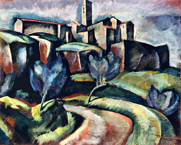 A kezdetekből – Molnár Farkas: Orvieto. 1921. vászon, olaj, 40x60,4 cm