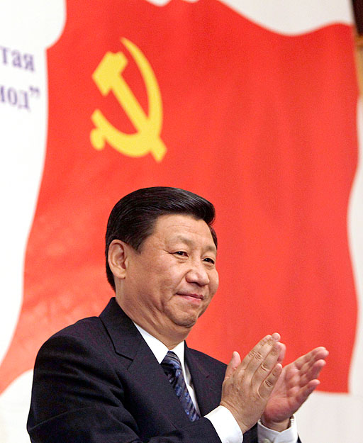 Xi Jinping kínai alelnök. A pártfőtitkár utódjelöltjének tekintik