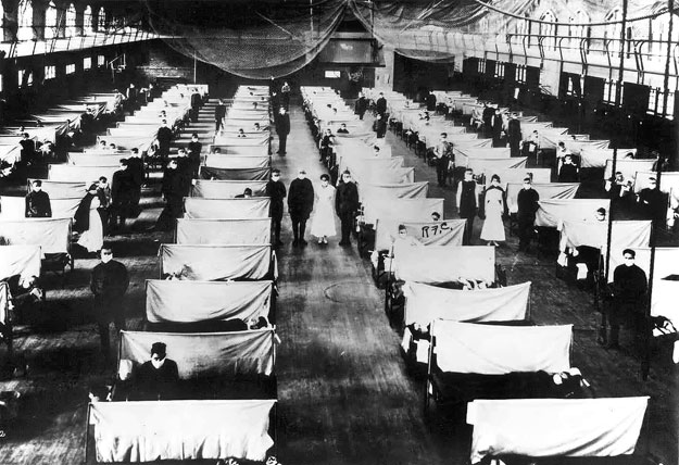 Az orvostörténészek a „spanyolnáthaként” emlegetett 1918-as járványt dolgozták fel aránylag a legjobban