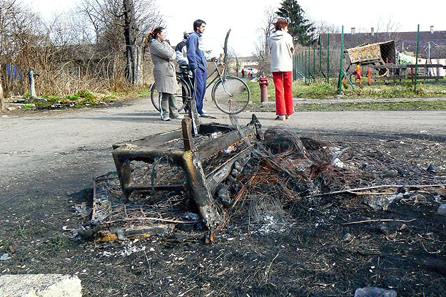 A mikolci helyszín tavaly március 17-én, egy nappal a támadás után