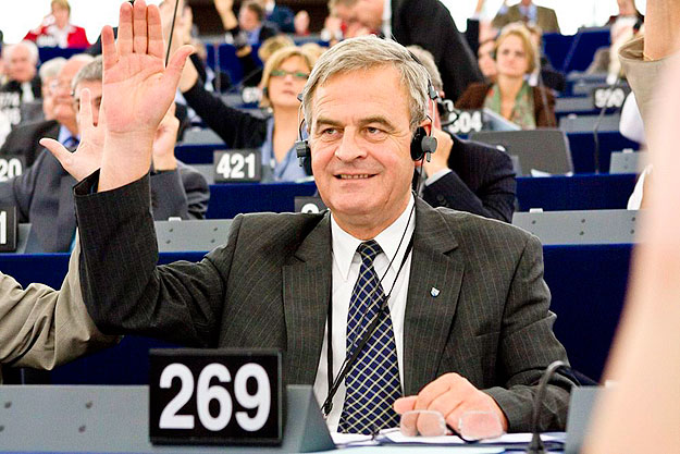 Tőkés alelnöki megválasztása után az Európai Parlamentben