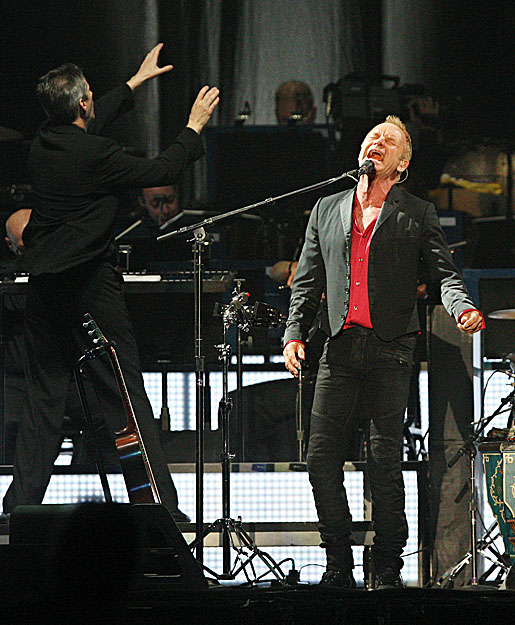 Sting és a Royal Philharmonic Concert Orchestra Az Arénában
