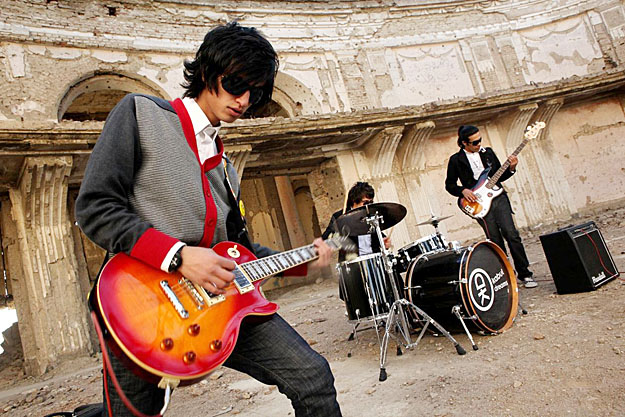 „Bennünk minden afgán, csak éppen rockzenét játszunk”