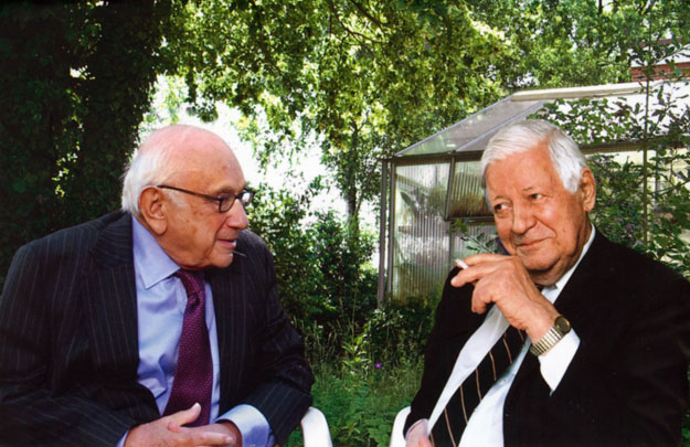 Sörözés előtt – Fritz Stern és Helmut Schmidt