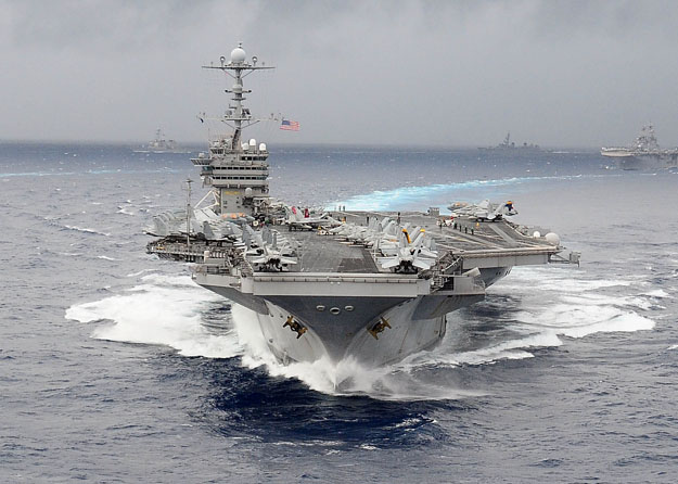 A USS George Washington is részt vesz a hadgyakorlaton