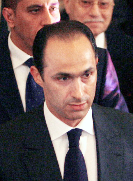 Az elnök fia, Gamal Mubarak
