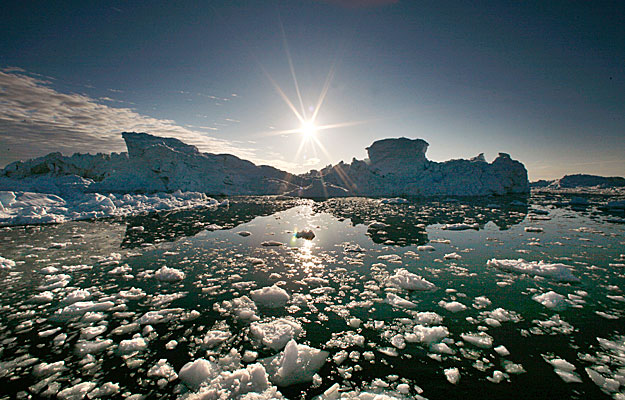 A Nap Grönland felett