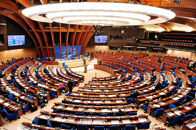 Az Európa Tanács ülésterme