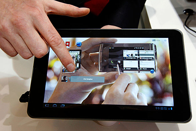A LG Optimus Pad táblagépe is a barcelonai seregszemlén mutatkozott be