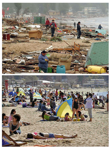Chile egy évvel a földrengés után