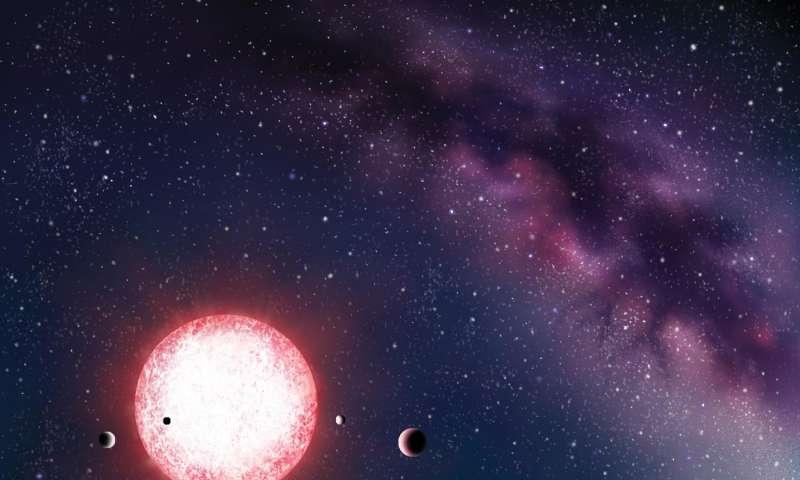 Fantáziarajz a Kane által felfedezett Kepler-186f kőzetbolygóról, a 