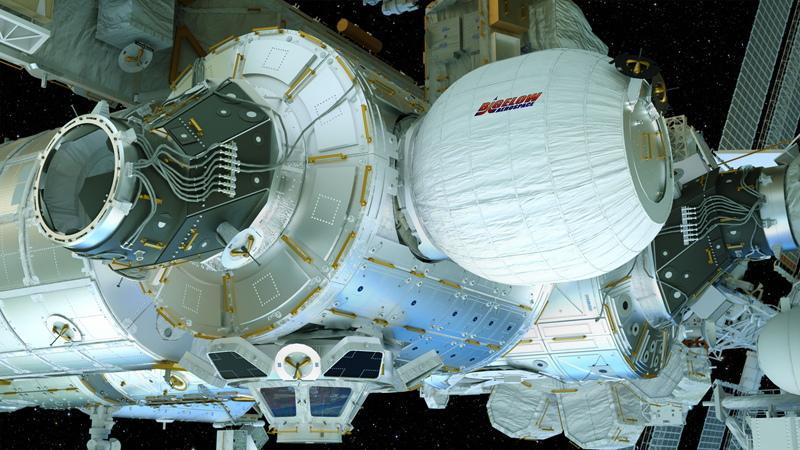 A Bigelow felfújható űrhoteljének prototípusát nemrég csatlakoztatták a Nemzetközi Űrállomáshoz